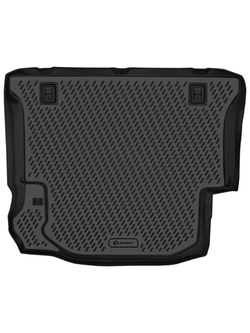 Коврики в багажник JEEP Wrangler 4 двери, 2007-, внедорожник с сабв. (полиуретан) CARJEP00008