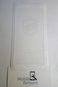 Защитное стекло "Полное покрытие" для Meizu M6s Белое