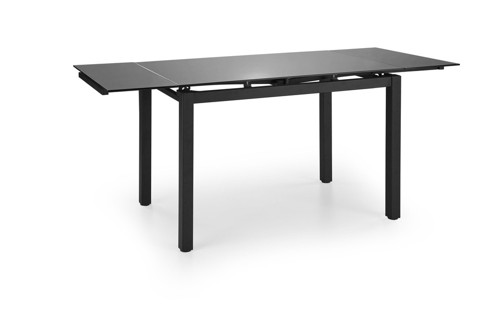 Комплект столовой мебели Halmar JASPER стол + 4 стула (серый/черный)
