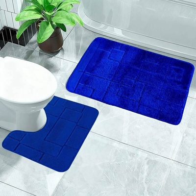 Коврик BENGAL One Color 50*80см 2шт (голубой), CLT16/LUEZE 6505