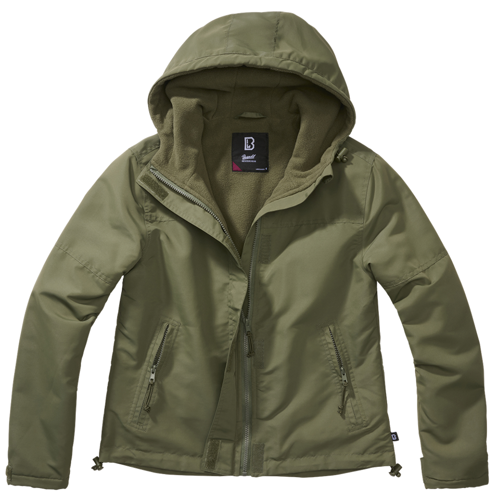 Brandit WOMEN FRONTZIP WINDBREAKER olive