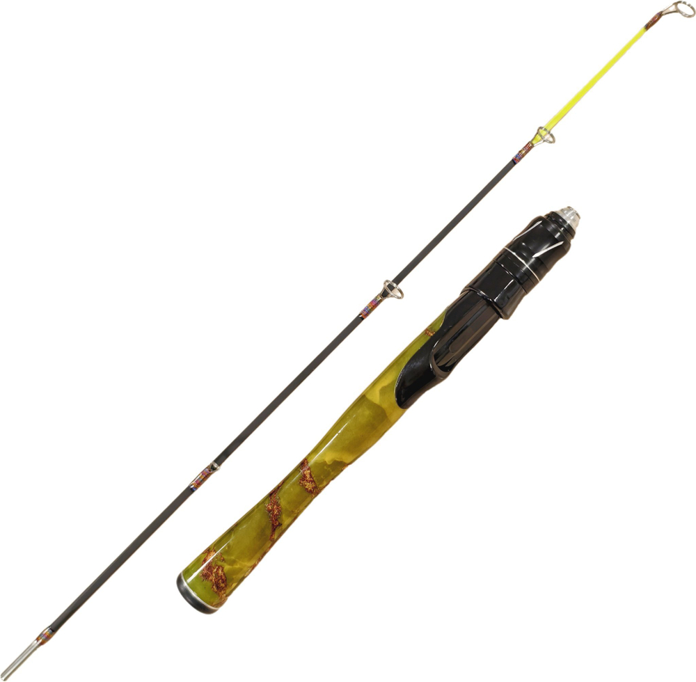 Удочка зимняя Wei Yang зеленая тест 7-28гр. 70 см.