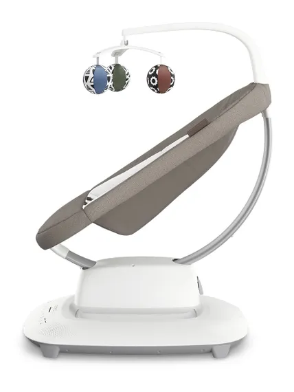 Кресло-качалка UPPAbaby Mamaroo Wells - Dark Taupe Melange