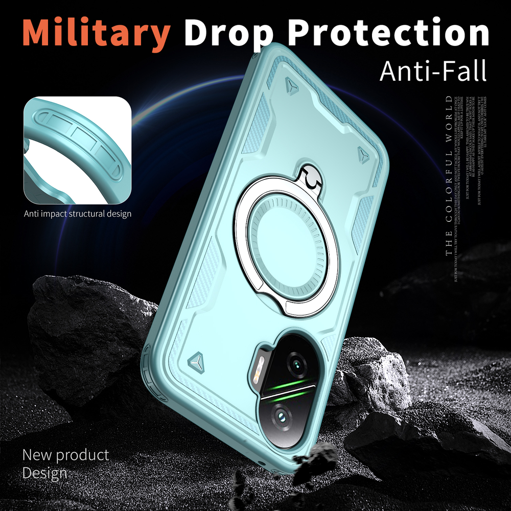 Чехол Magneto Case с кольцом для Poco F7 5G