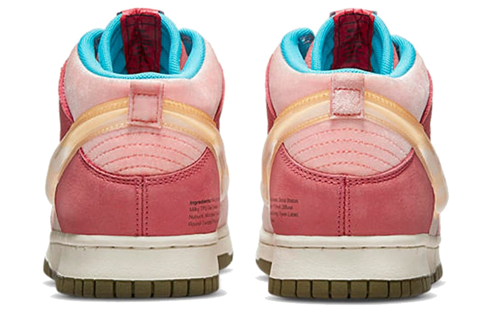 Кроссовки Social Status X Nike Dunk Mid "Strawberry Milk"