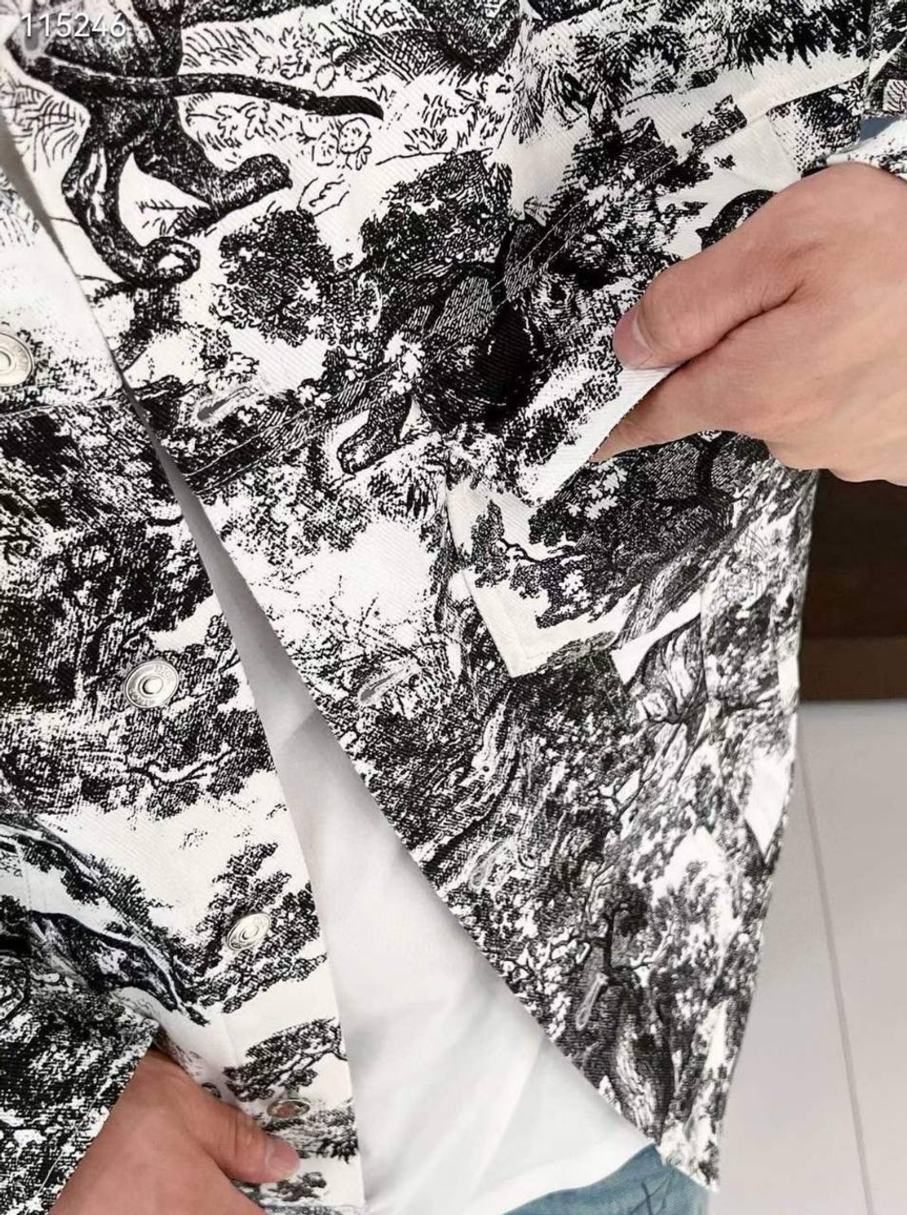 Джинсовая рубашка Dior