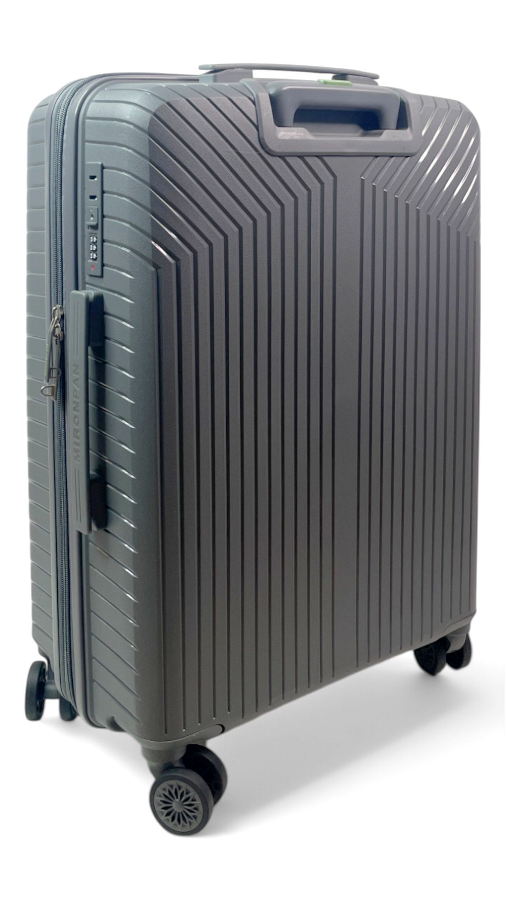 Средний чемодан Mironpan 11272, Темно-серый, M+