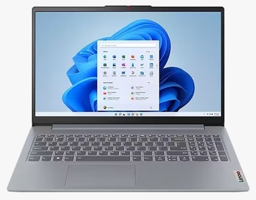 Ноутбук Lenovo IdeaPad Slim 3 15.6" / 8 Гб / SSD 512 Гб / DOS / 15IAH8 / 83ER00DKRK
