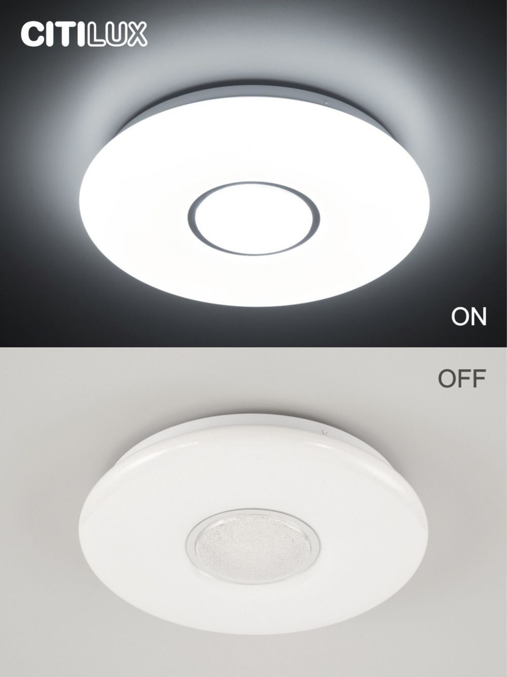 Citilux Санта CL723330G RGB Люстра светодиодная с пультом