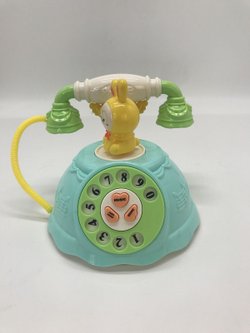 Игрушка Телефон Зайка (A422-18Y-1), цвет голубой