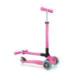 Самокат Globber Primo Foldable Fantasy Lights розовый