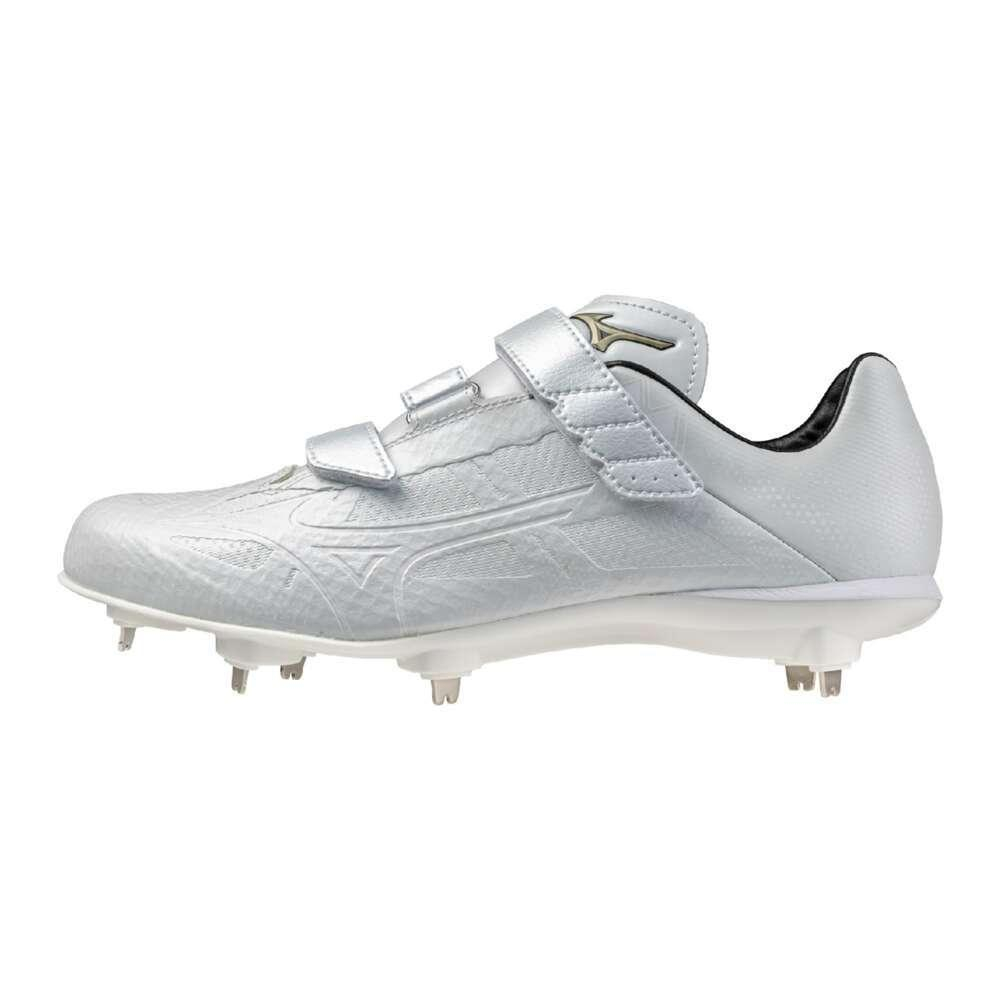 Mizuno Low Top Upper Height Cushioning Function Classification Cushioning Functionality Baseball Shoes Unisex White