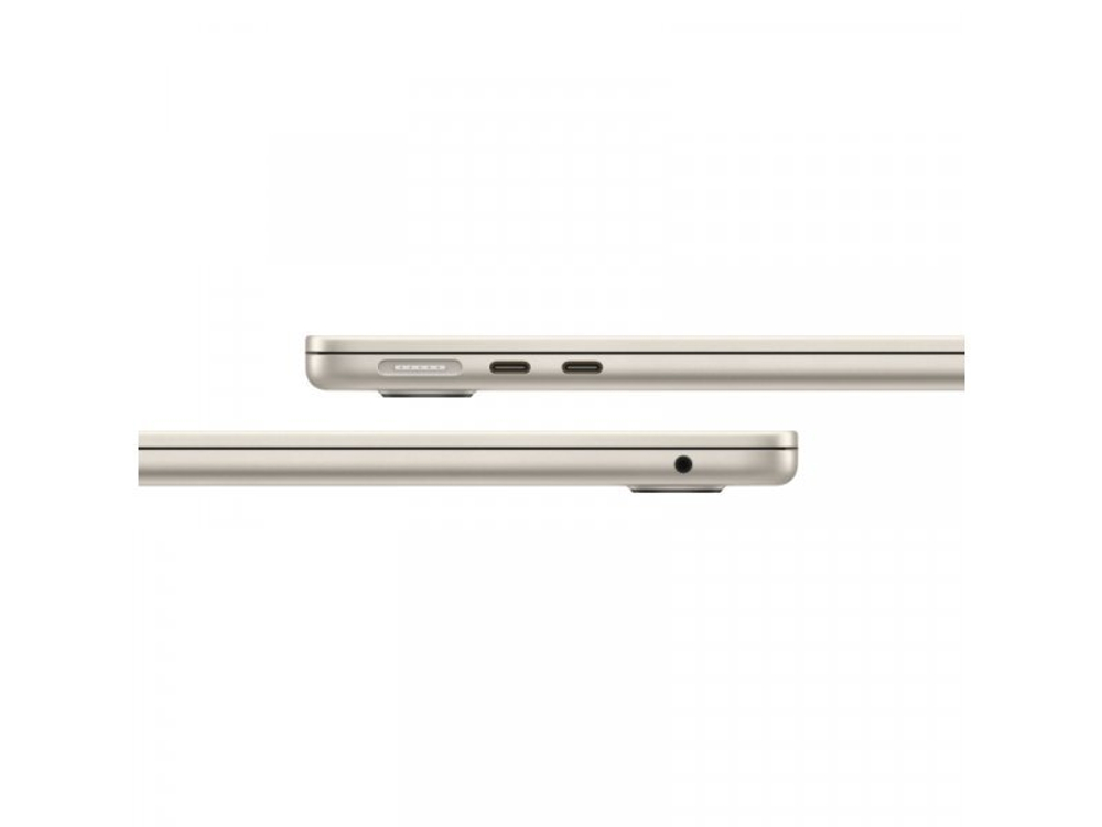 Ноутбук Apple MacBook Air 13 2025 M4 (13.6/2560x1664/16GB/256GB SSD/Apple graphics 8-core) Starlight (MW0Y3)