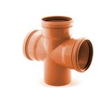 Крестовина одноплоскостная 110х110х110/87* ОРАНЖ наруж