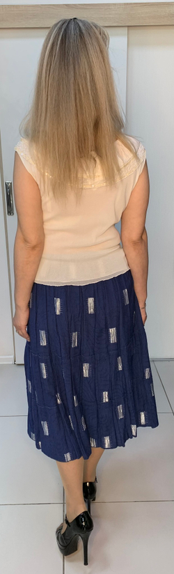 Летняя юбка-жатка