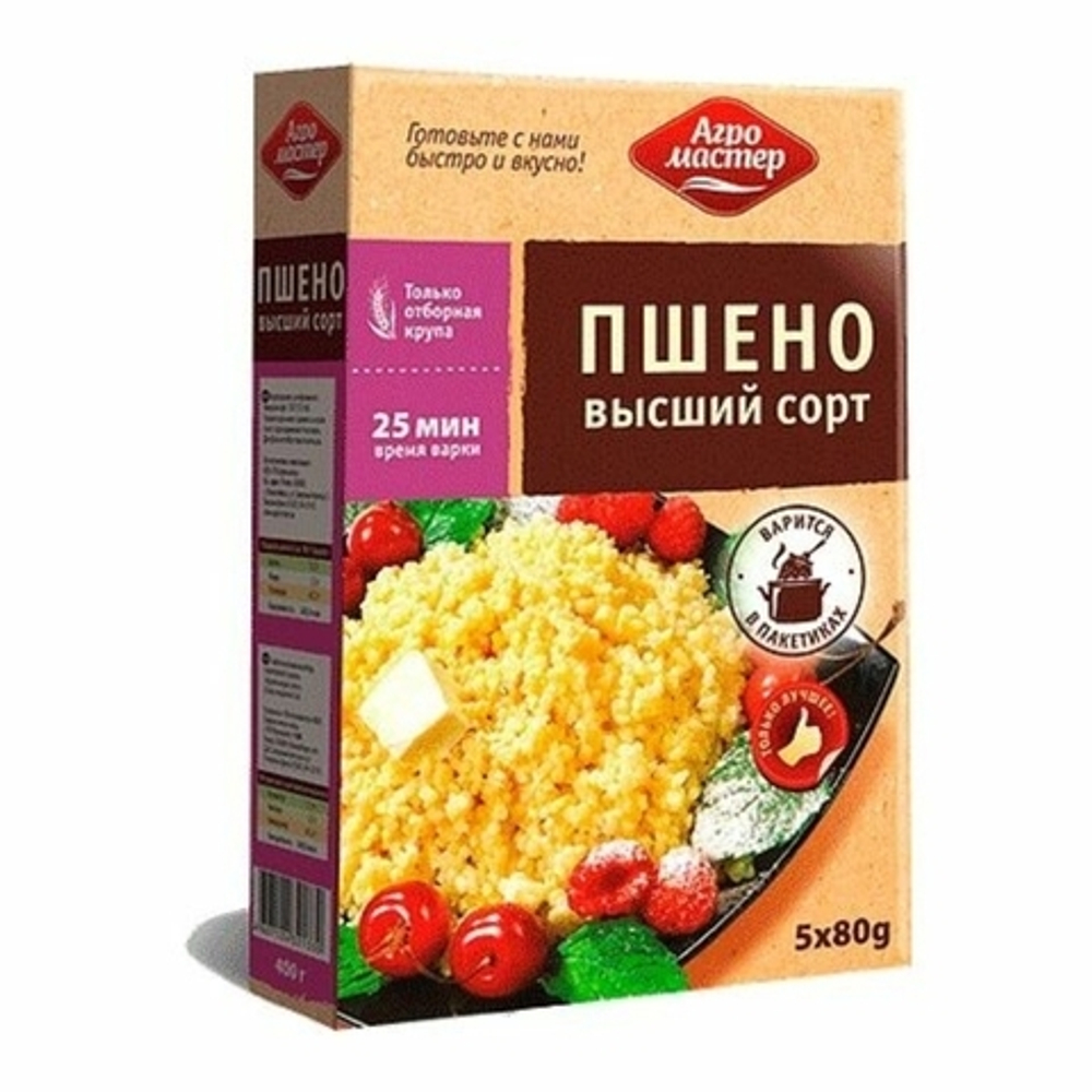Крупа Пшено Агромастер 400 гр