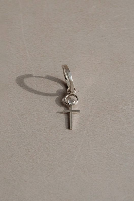 Моносерьга ANKX с Лунным камнем / The Mineral Bar