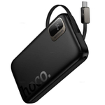 Hoco Q51 Key PD20W портативный аккумулятор с выдвижным кабелем (10000mAh) (black)