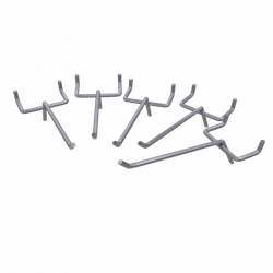 Крючок GAROPT для перфорированной панели / экрана верстака, 100мм (компл. 5 шт)