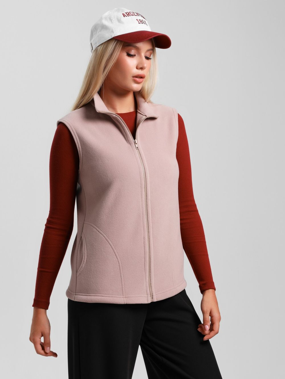 Толстовка (жилетка) Орбита Виотекс КАКАО