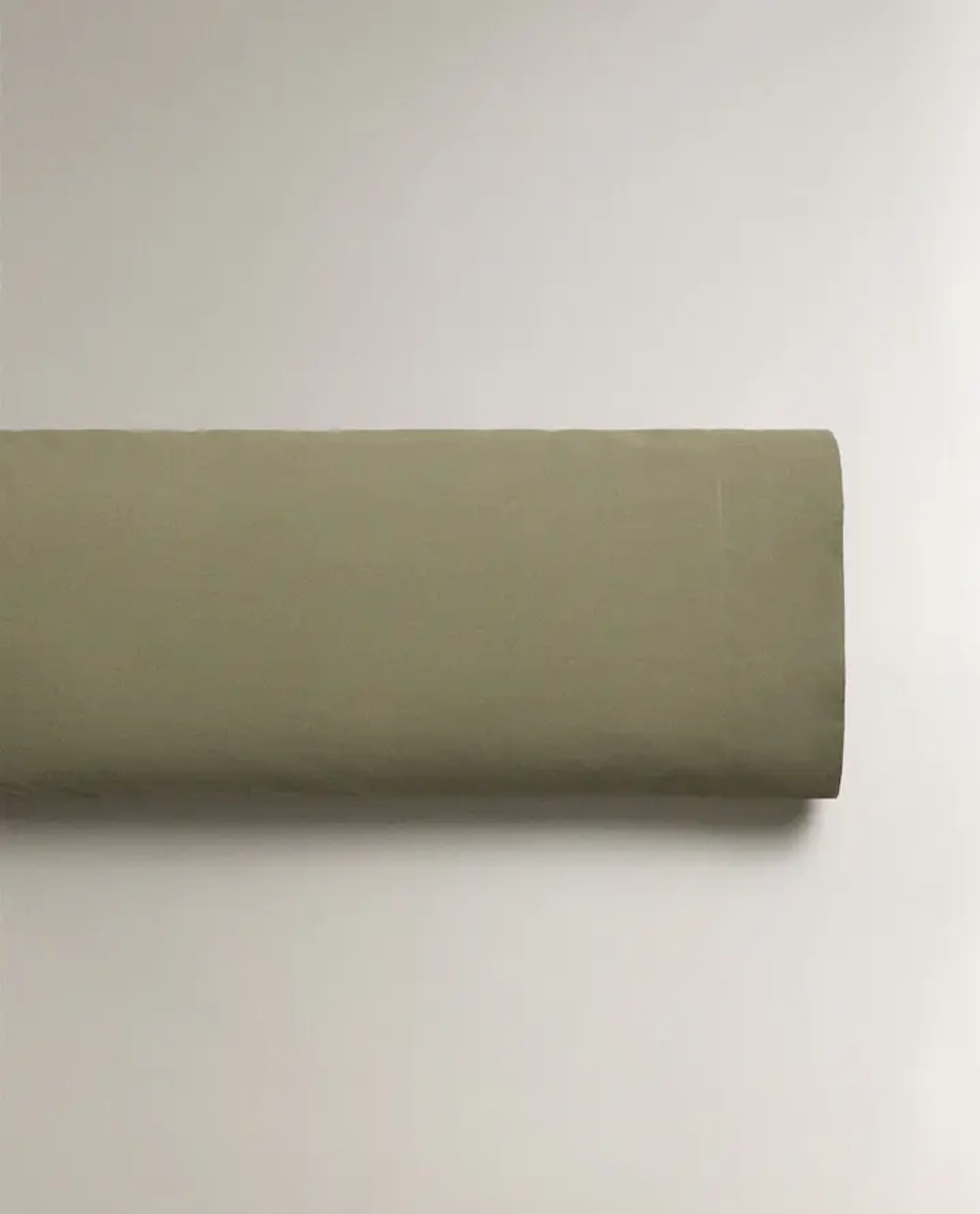 ZARA HOME (200 НИТЕЙ) НАВОЛОЧКА ИЗ ПЕРКАЛЯ, ЗЕЛЕНЫЙ