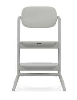 Стульчик для кормления Cybex Lemo 4 в 1 с мягкими чехлами Comfort Inlay Suede Grey/Stunning Black