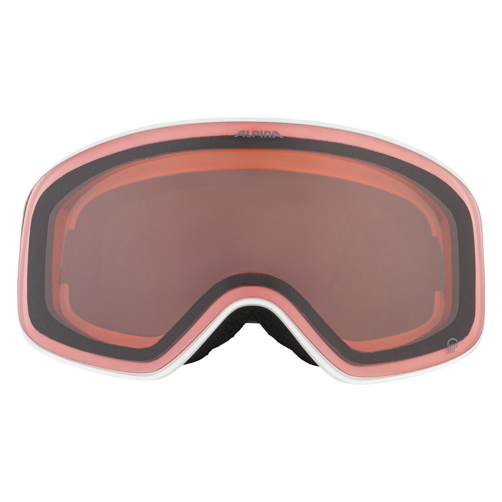 2025 Маска ALPINA Ladis S Q White-Gold Matt/Q кат. 2