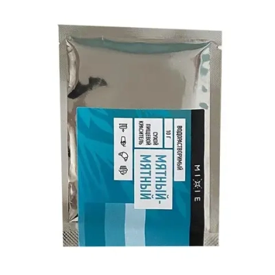 Краситель сухой MIXIE мятный-мятный 10 гр