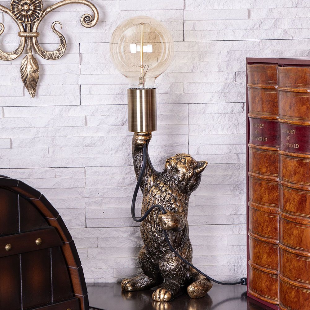 Светильник бытовой Кот Люмен Бронза