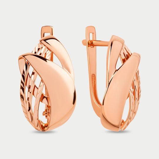 Серьги золотые