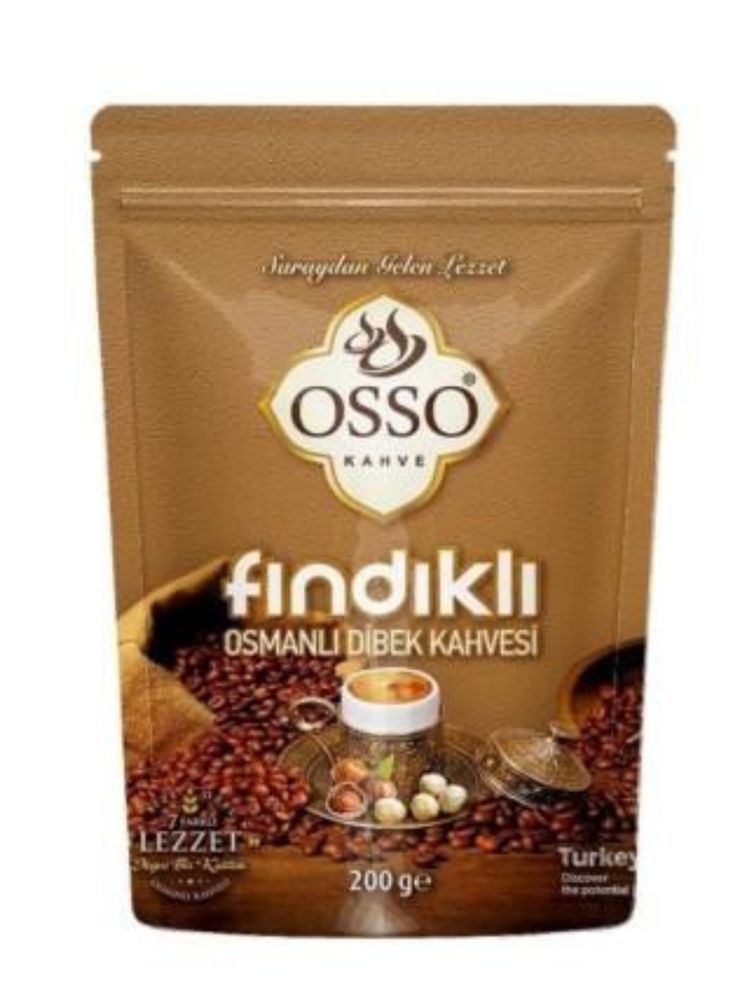 Кофе молотый Дибек Osso Dibek с фундуком 200 г
