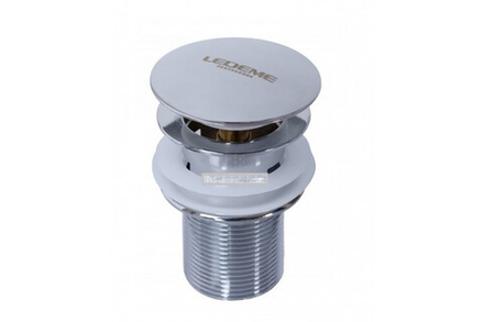 L65-2 Донный клапан с переливом, кнопка