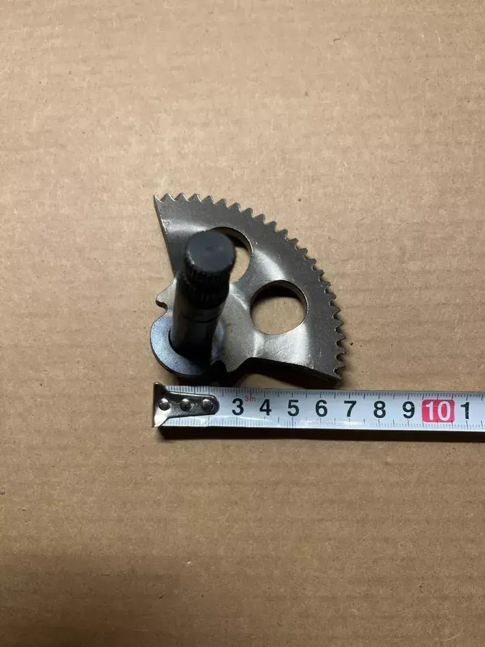 Зубчатый сектор кикстартера скутера с двигателем 1E40QMB