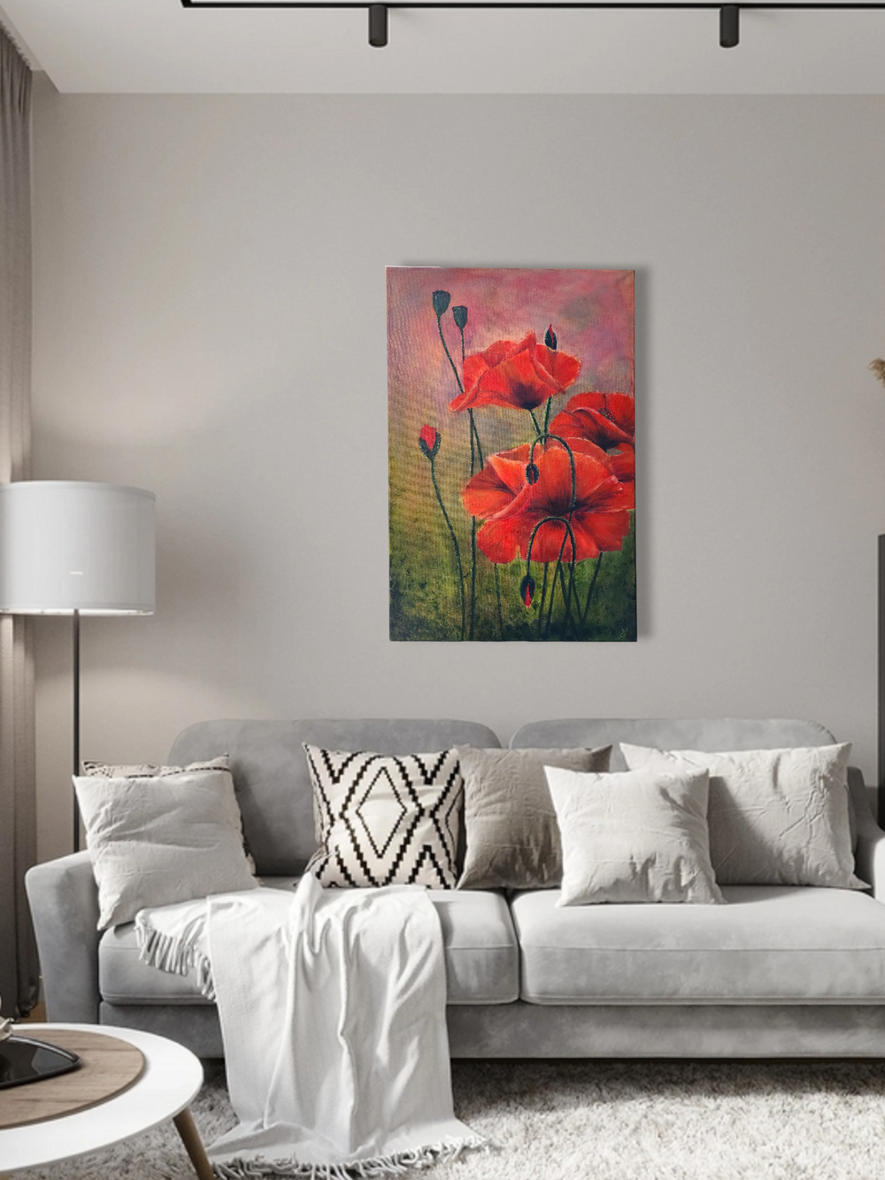 Картина «Маки» | Холст, масло 60х40 см | Художница Ефимова Ольга