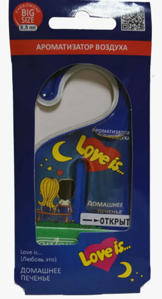 Ароматизатор гелевый Contra -Love is  (печенье)
