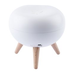 Ночник - светильник светодиодный ЭРА NLED-467-1W-W котик белый