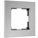 Рамка на 1 пост AluMax (алюминий)