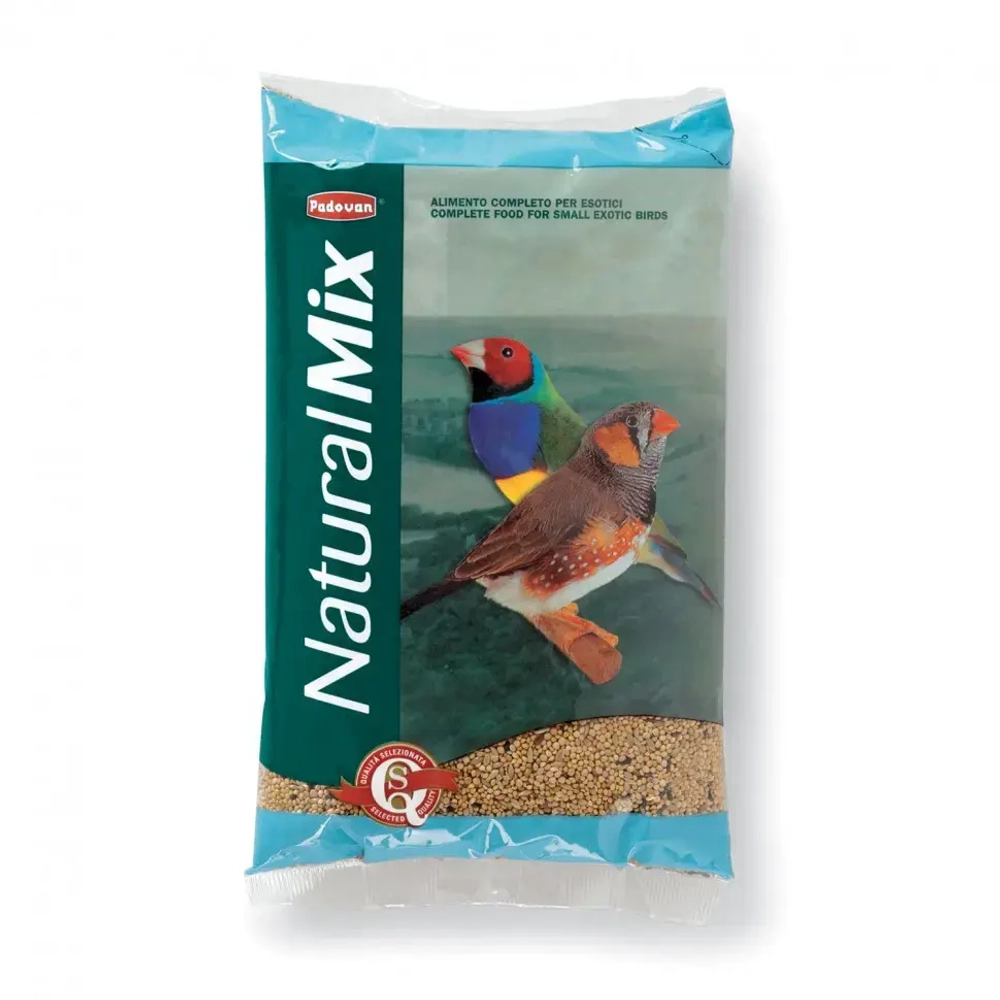 Padovan naturalmix esotici корм для экзотических птиц основной - 1 кг