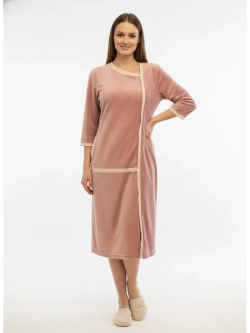 Халат велюровый на молнии