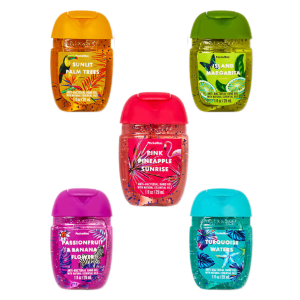 Bath and Body Works Moisturizing PocketBac Hand Sanitizers 5-Pack