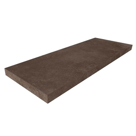 Cтупень угловая loft LIFEBRICK OUTDOOR LIMESTONE CHOCO