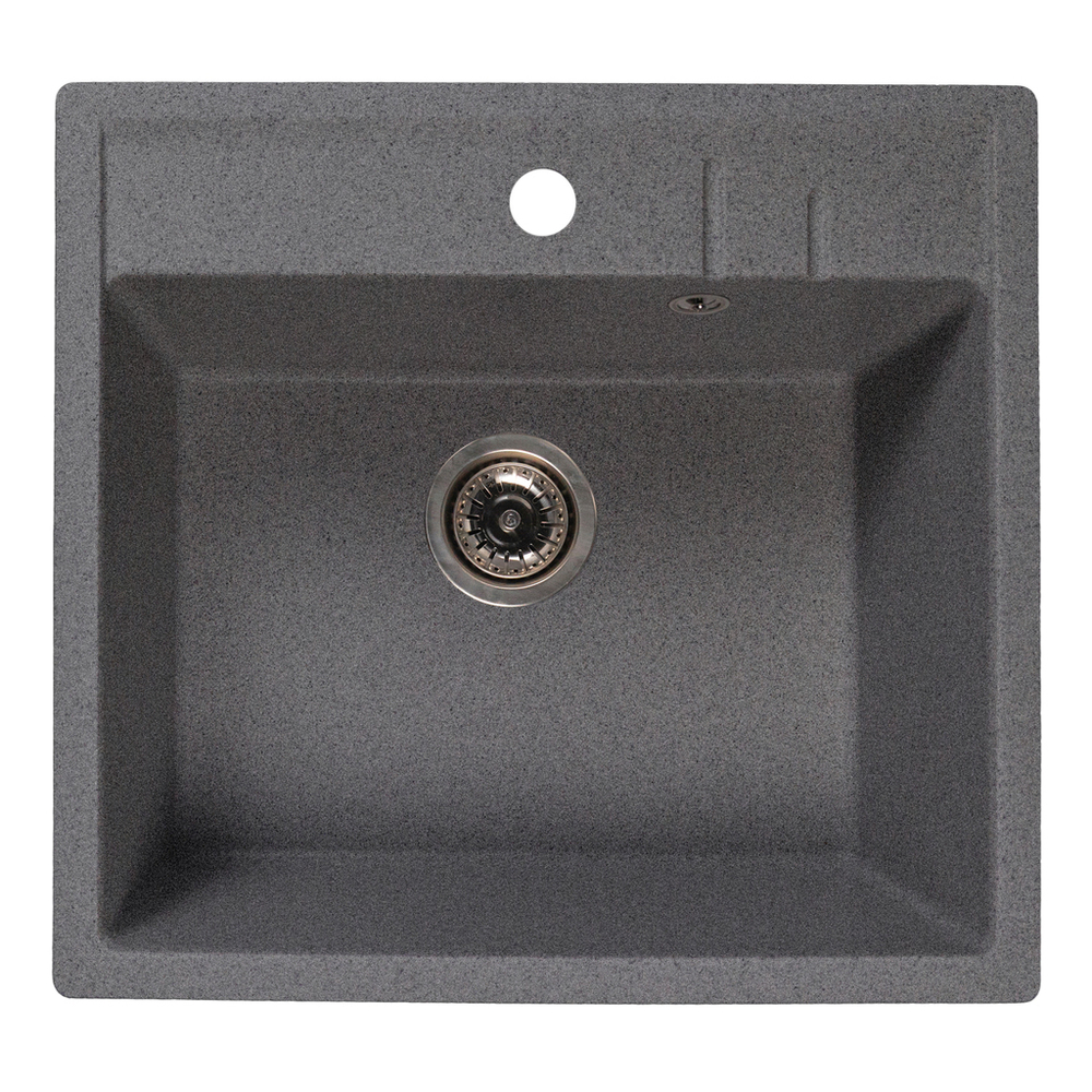 Мойка ML-GMS121 СТАНДАРТ прямоугольная, темно-серый (309), 555*495*190мм