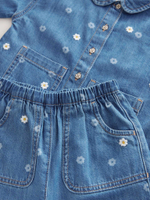 Куртка джинсовая и джинсы в комплекте для девочки Next E86-967, Синий