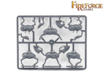 Medieval Unbarded Horses (6pcs.)