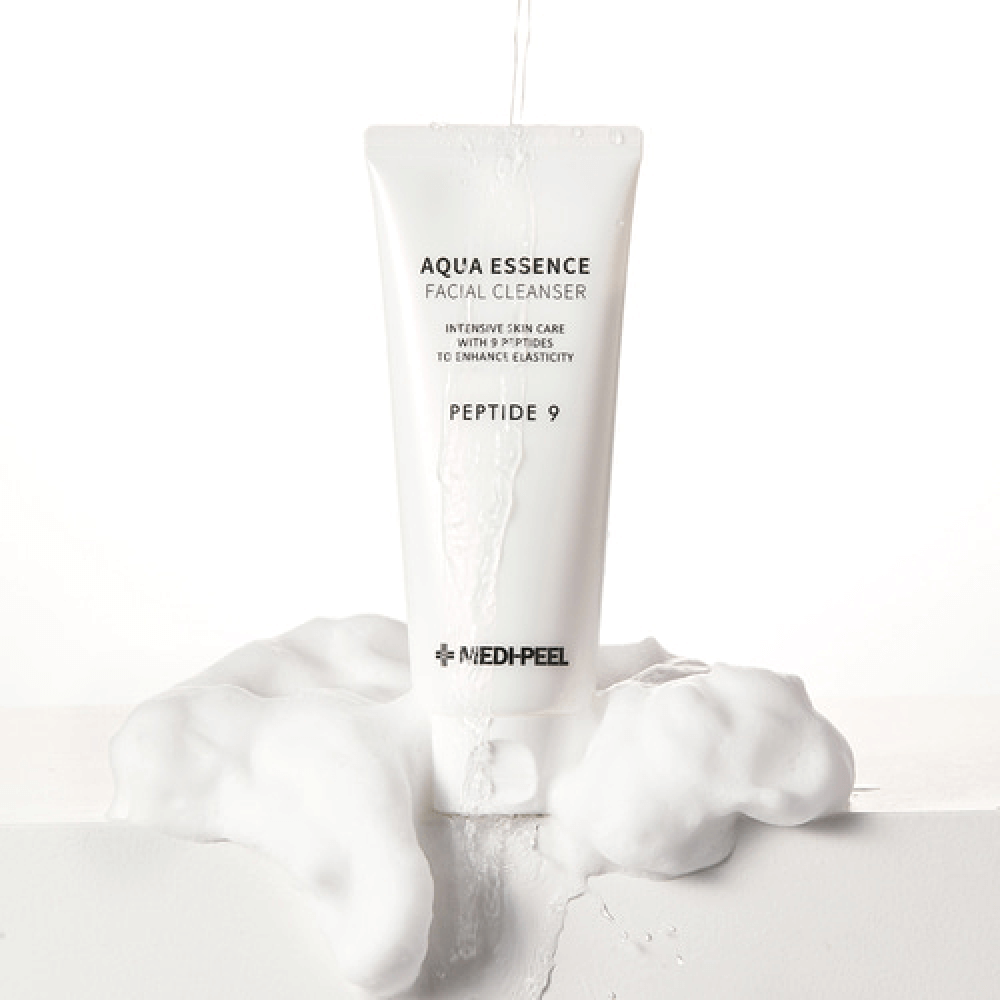Medi-Peel Увлажняющая пенка для умывания с пептидами Peptide 9 Aqua Essence Facial Cleanser
