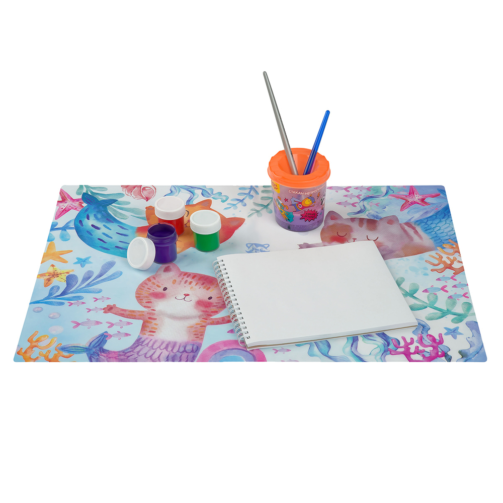 Клеенка для уроков труда Мульти-Пульти "Которусалки", 35*50см, ПВХ CH_50229