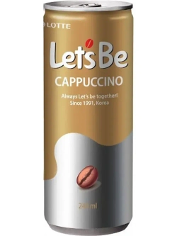Холодный кофе Lotte Let's Be Капучино, 240 мл
