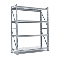Стеллаж СФМ 2000х1750х600 (4 яруса с оцинкованным настилом)