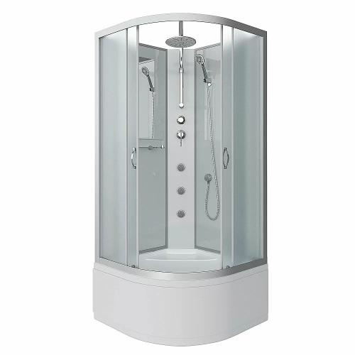 Душевая кабина Niagara Classic NG-2307-14BKTG 80х80 с гидромассажем