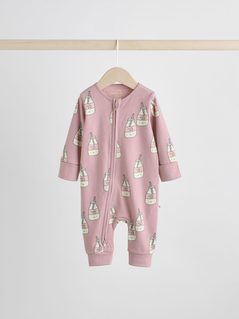 Комбинезон / Cлип для малышей Next F35-965, 3 шт., Розовый, Бежевый